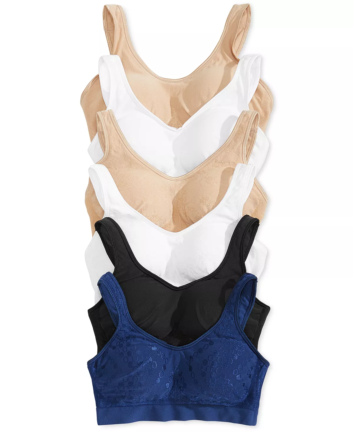 Bali Comfort Revolution ComfortFlex Fit Seamless Shaping Wireless Bra 3488 3 Bali Comfort Revolution ComfortFlex Fit Seamless Shaping Wireless Bra 3488 - Image 3