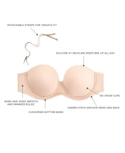 Wacoal Red Carpet Full Figure Underwire Strapless Bra 854119, Up To I Cup 19 Wacoal Red Carpet Full Figure Underwire Strapless Bra 854119, Up To I Cup -VINCE CAMUTO Shop 12073328 fpx