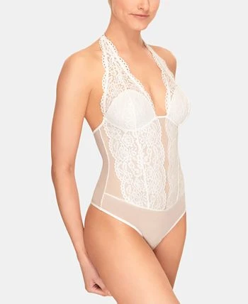 B.TEMPT'D Wacoal Women's Ciao Bella Lingerie Lace Halter Bodysuit 936144 2 B.TEMPT'D Wacoal Women's Ciao Bella Lingerie Lace Halter Bodysuit 936144 - Image 2