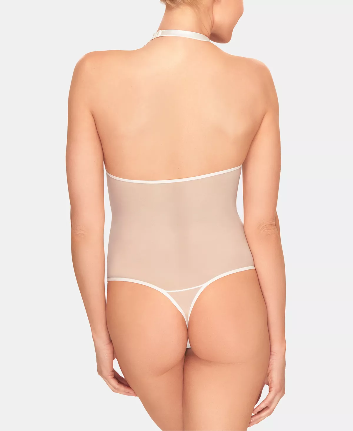 B.TEMPT'D Wacoal Women's Ciao Bella Lingerie Lace Halter Bodysuit 936144 3 B.TEMPT'D Wacoal Women's Ciao Bella Lingerie Lace Halter Bodysuit 936144 - Image 3