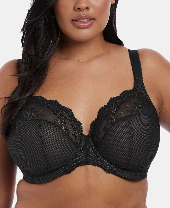 ELOMI Full Figure Charley Stretch Lace Bra EL4382, Online Only 1 ELOMI Full Figure Charley Stretch Lace Bra EL4382, Online Only