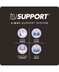 Playtex 18 Hour Posture Boost Front Close Wireless Bra USE525, Online Only -VINCE CAMUTO Shop 17143732 fpx