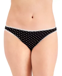Charter Club Women's Everyday Cotton Bikini Underwear, Created For Macy's -VINCE CAMUTO Shop 18291939 fpx