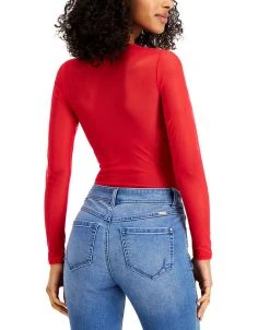 INC International Concepts So Basic Long-Sleeve Lace Mesh Bodysuit, Created For Macy's 10 INC International Concepts So Basic Long-Sleeve Lace Mesh Bodysuit, Created For Macy's -VINCE CAMUTO Shop 18447896 fpx