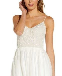 Adrianna Papell Beaded-Top Gown -VINCE CAMUTO Shop 18551834 fpx