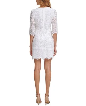 Kensie Lace Sheath Dress 2 Kensie Lace Sheath Dress - Image 2