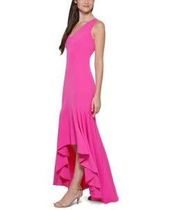 Vince Camuto -Neck High-Low Gown -VINCE CAMUTO Shop 19539537 fpx