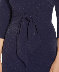 Adrianna Papell Tie-Front Sheath Dress -VINCE CAMUTO Shop 19601686 fpx