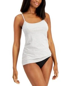 Charter Club Women's Shelf-Bra Cami Tank, Created For Macy's
