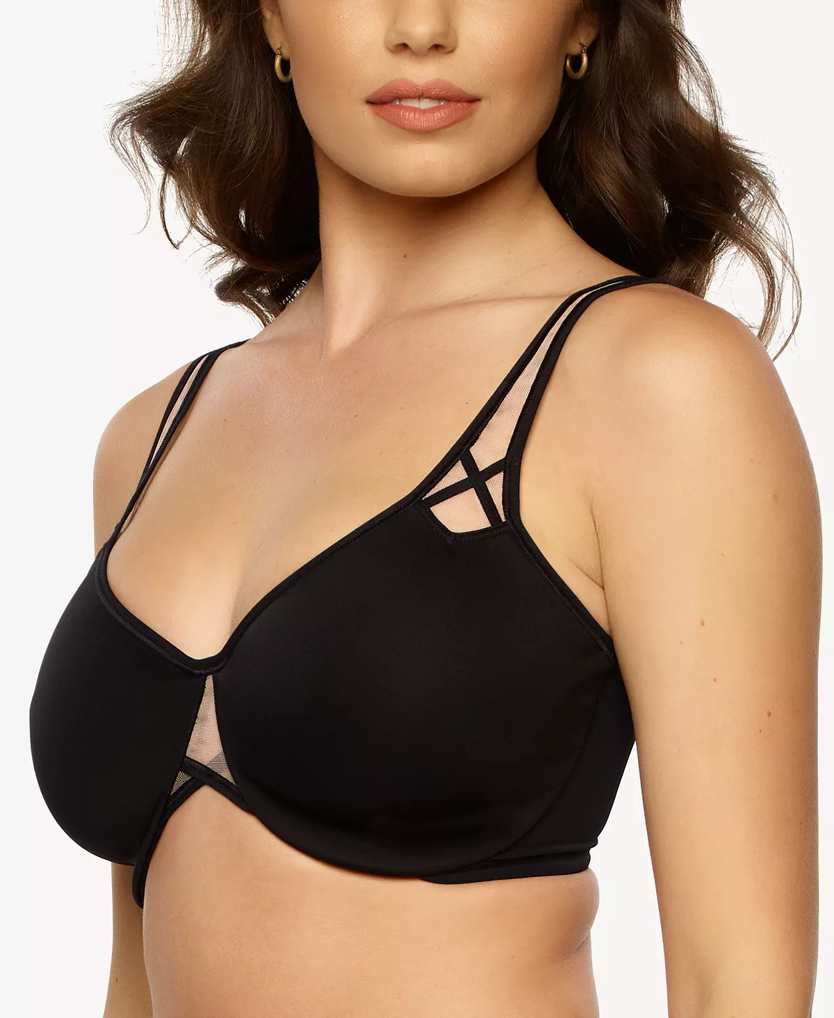 PARAMOUR Women's Amaranth Cushioned Comfort Unlined Minimizer Underwire Bra 4 PARAMOUR Women's Amaranth Cushioned Comfort Unlined Minimizer Underwire Bra - Image 4