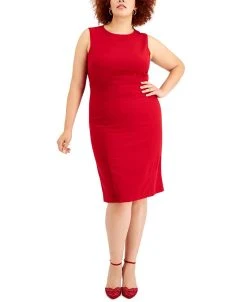 Kasper Plus Size Sheath Dress