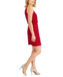 Papell Studio Halter Blouson Embellished Dress -VINCE CAMUTO Shop 20358794 fpx