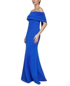 Vince Camuto Off-The-Shoulder Gown -VINCE CAMUTO Shop 20584683 fpx