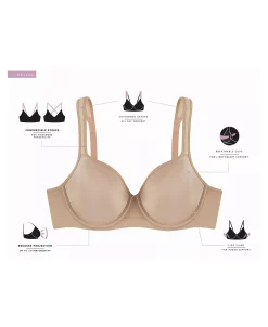 Bali Women's One Smooth U® Ultra Light Minimizer Underwire Bra DF3490 13 Bali Women's One Smooth U® Ultra Light Minimizer Underwire Bra DF3490 -VINCE CAMUTO Shop 20655141 fpx