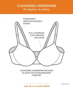 Warner's ® This Is Not A Bra™ Cushioned Underwire Lightly Lined T-Shirt Bra 1593 -VINCE CAMUTO Shop 20658233 fpx