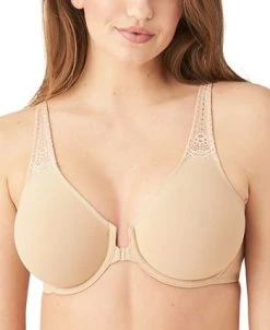 Wacoal Men's Soft Embrace Lace Detail Front-Close Bra 851311 -VINCE CAMUTO Shop 21361412 fpx