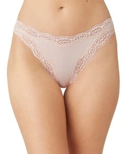 Wacoal Softly Styled High-Leg Lace-Trim Bikini Underwear 841301