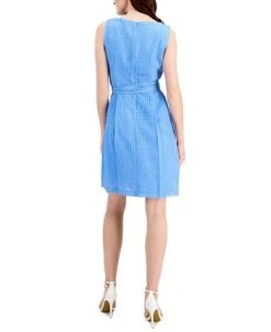 Anne Klein Women's Tie-Waist Fit & Flare Dress -VINCE CAMUTO Shop 21453591 fpx