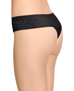 Jockey Women's Soft Touch Lace Thong Underwear -VINCE CAMUTO Shop 21492533 fpx