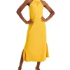 Bar III Women's Halter Side-Slit Dress, Created For Macy's