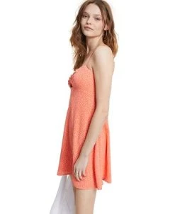 Bar III Women's Polka-Dot O-Ring Dress, Created For Macy's 7 Bar III Women's Polka-Dot O-Ring Dress, Created For Macy's -VINCE CAMUTO Shop 21595491 fpx