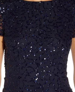 Papell Studio Women's Low-Back Beaded Gown -VINCE CAMUTO Shop 21673894 fpx