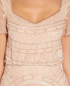 Adrianna Papell Blouson Beaded Gown -VINCE CAMUTO Shop 21714645 fpx