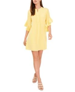 Vince Camuto Women's Ruffle-Sleeve Dress -VINCE CAMUTO Shop 21760407 fpx