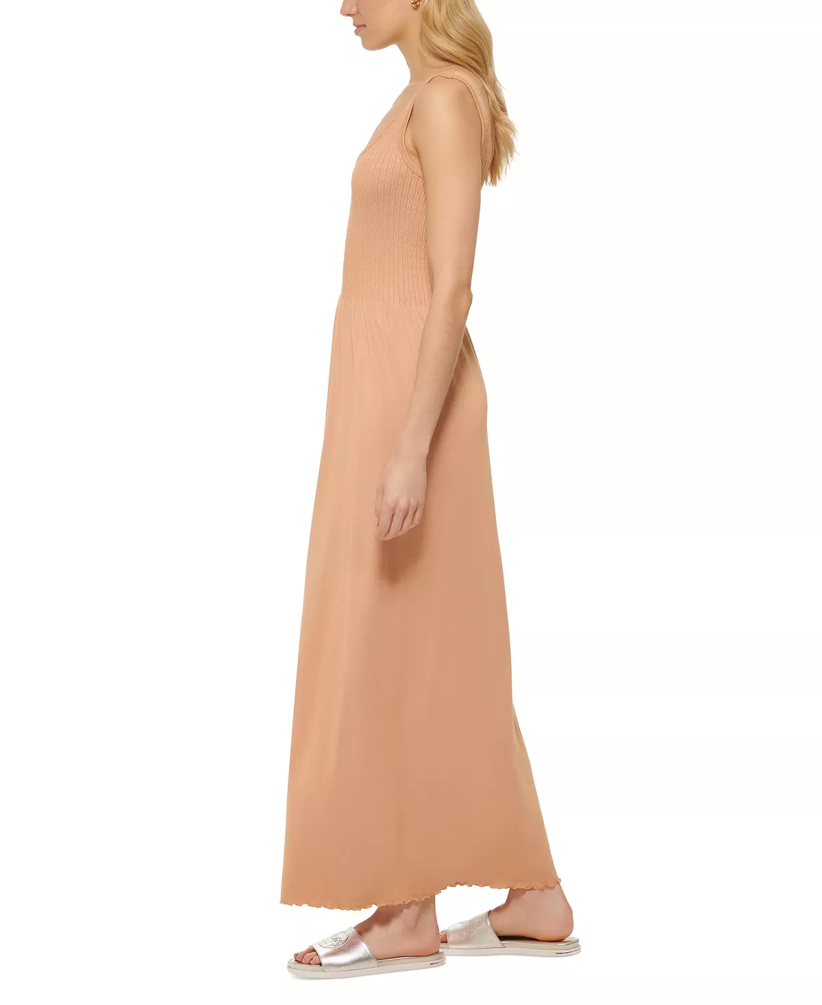 DKNY Jeans Women's Stitch-Yoke Maxi Dress 3 DKNY Jeans Women's Stitch-Yoke Maxi Dress - Image 3