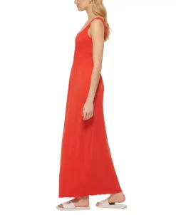 DKNY Jeans Women's Stitch-Yoke Maxi Dress 10 DKNY Jeans Women's Stitch-Yoke Maxi Dress -VINCE CAMUTO Shop 21855162 fpx