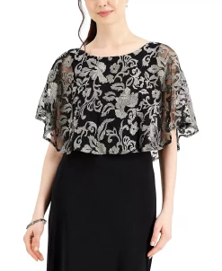 Connected Embroidered Overlay Gown -VINCE CAMUTO Shop 21899972 fpx