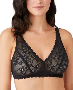 Wacoal Men's Soft Sense Lace Mesh Bralette 810334