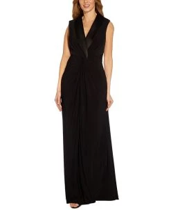 Adrianna Papell Women's Surplice Gown