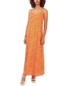 Vince Camuto Women's Ditsy-Floral Printed Dress