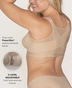 Leonisa Women's Multi Functional Back Support Posture Corrector Wireless Bra -VINCE CAMUTO Shop 22163220 fpx