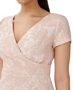 Adrianna Papell Women's Jacquard Cocktail Dress 6 Adrianna Papell Women's Jacquard Cocktail Dress -VINCE CAMUTO Shop 22294228 fpx