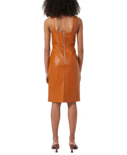 French Connection Women's Crolenda Faux-Leather Dress 6 French Connection Women's Crolenda Faux-Leather Dress -VINCE CAMUTO Shop 22460608 fpx