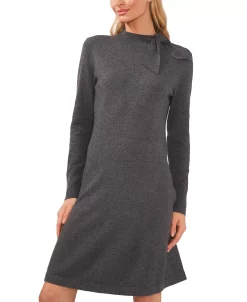 CeCe Women's Mock Neck Sweater Tie Dress -VINCE CAMUTO Shop 22506399 fpx