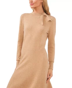 CeCe Women's Mock Neck Sweater Tie Dress -VINCE CAMUTO Shop 22506418 fpx