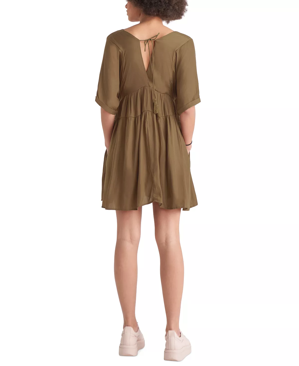 Black Tape Women's Short Sleeve Empire Waist Dress 2 Black Tape Women's Short Sleeve Empire Waist Dress - Image 2