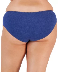 Charter Club Plus Size Pretty Cotton Bikini Underwear, Created For Macy's -VINCE CAMUTO Shop 22533855 fpx