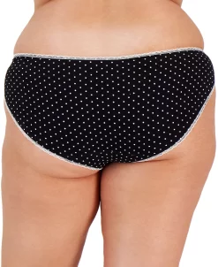 Charter Club Plus Size Pretty Cotton Bikini Underwear, Created For Macy's -VINCE CAMUTO Shop 22534120 fpx