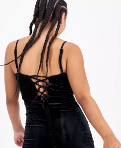 Bar III Women's Ruched Bodycon Velvet Mini Dress, Created For Macy's -VINCE CAMUTO Shop 22600457 fpx