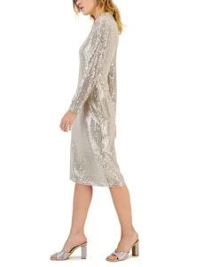 INC International Concepts Women's Sequined Midi Dress, Created For Macy's -VINCE CAMUTO Shop 22676470 fpx
