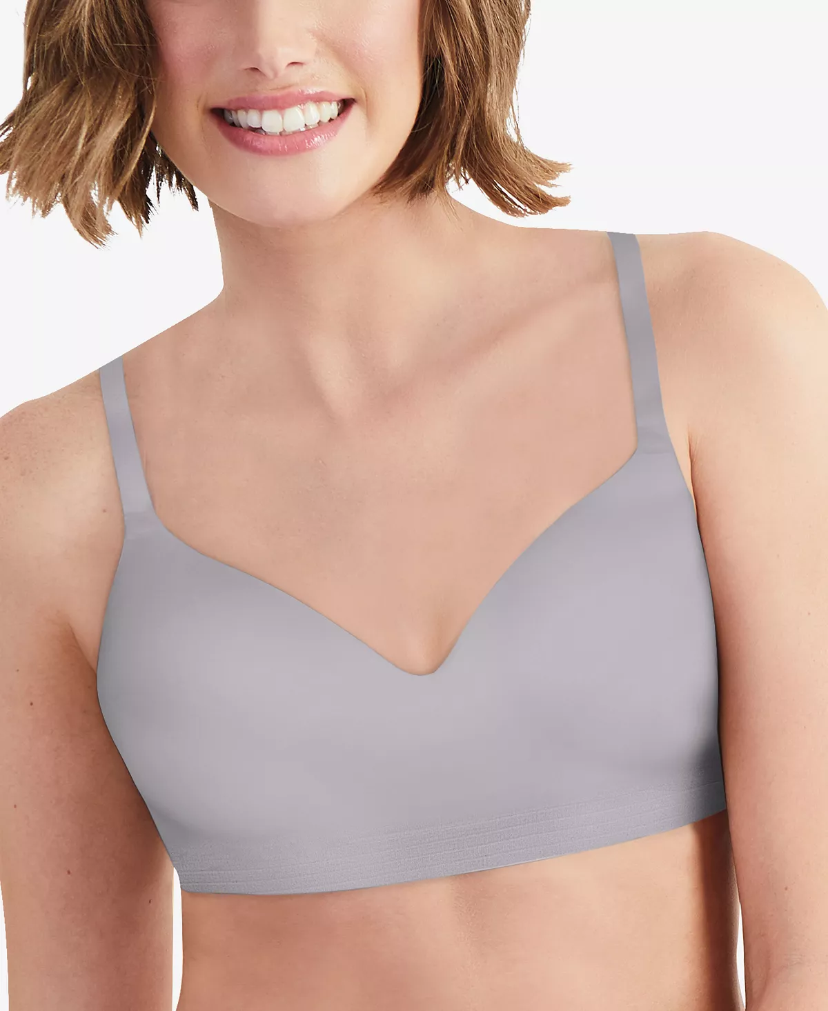 Hanes Ultimate No Dig Support Wireless Bra DHHU35 5 Hanes Ultimate No Dig Support Wireless Bra DHHU35 - Image 5