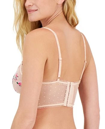 INC International Concepts Women's Rose Embroidered Bustier, Created For Macy's 2 INC International Concepts Women's Rose Embroidered Bustier, Created For Macy's - Image 2