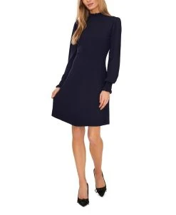 CeCe Women's Mock Neck Sweater Dress
