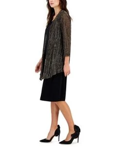 Connected Women's Jersey-Knit Dress & 3/4-Sleeve Jacket -VINCE CAMUTO Shop 22791723 fpx