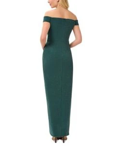 Adrianna Papell Women's Glitter Knot-Front Dress -VINCE CAMUTO Shop 22801310 fpx