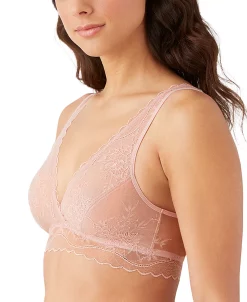 B.TEMPT'D B.tempt’d By Wacoal Women's No Strings Attached Lace Bralette -VINCE CAMUTO Shop 22812652 fpx